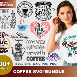 300+ Coffee Bundle Svg