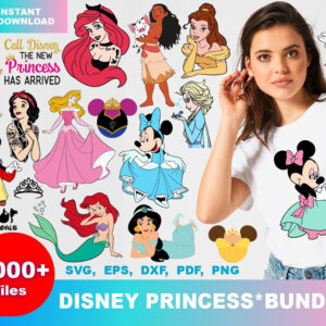 7000+ Disney Princess Bundle