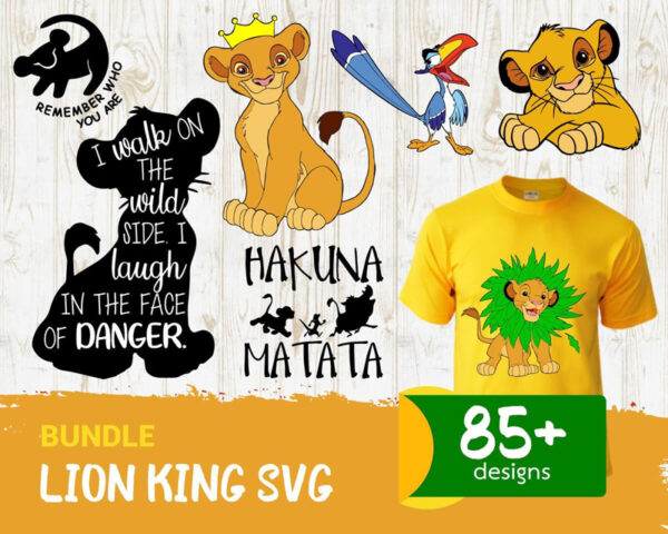 85+ Lion King Bundle Svg