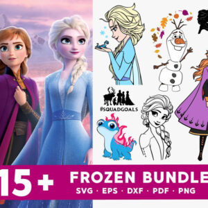 15+ Frozen Bundle Svg