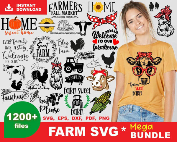 1200+ Mega Farm Bundle