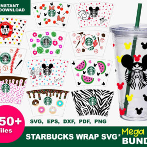 350+ Starbucks Wrap Bundle