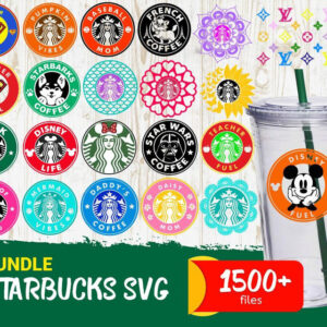 1500+ Bundle Starbucks SVG