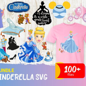 100+ Disney Cinderella Bundle Svg