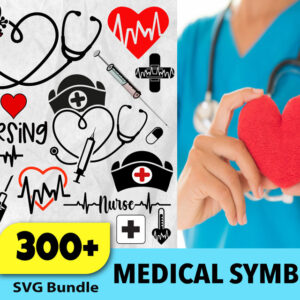 300+ Medical Symbol Bundle