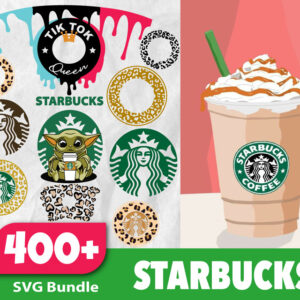 400+ Starbucks Full Wrap Bundle