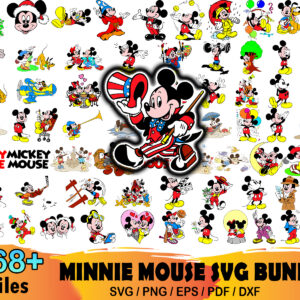 668+ Minnie Mouse Svg Bundle