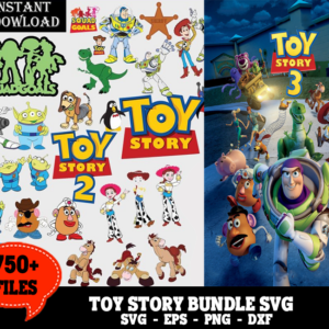 750+ Files Toy Story Bundle Svg