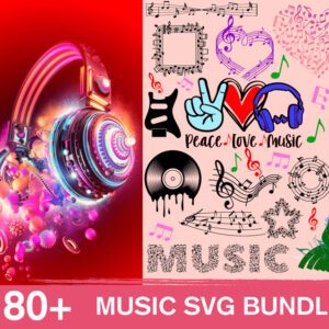 80+ Music Bundle Svg