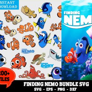 200+ Files Finding Nemo Bundle Svg