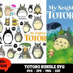 55+ Files My Neighbor Totoro Bundle Svg