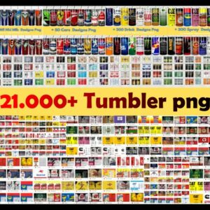 21.000+ Huge Tumbler Bundle