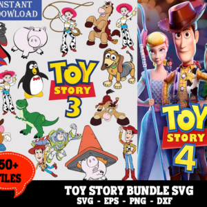 50+ Files Toy Story Bundle Svg