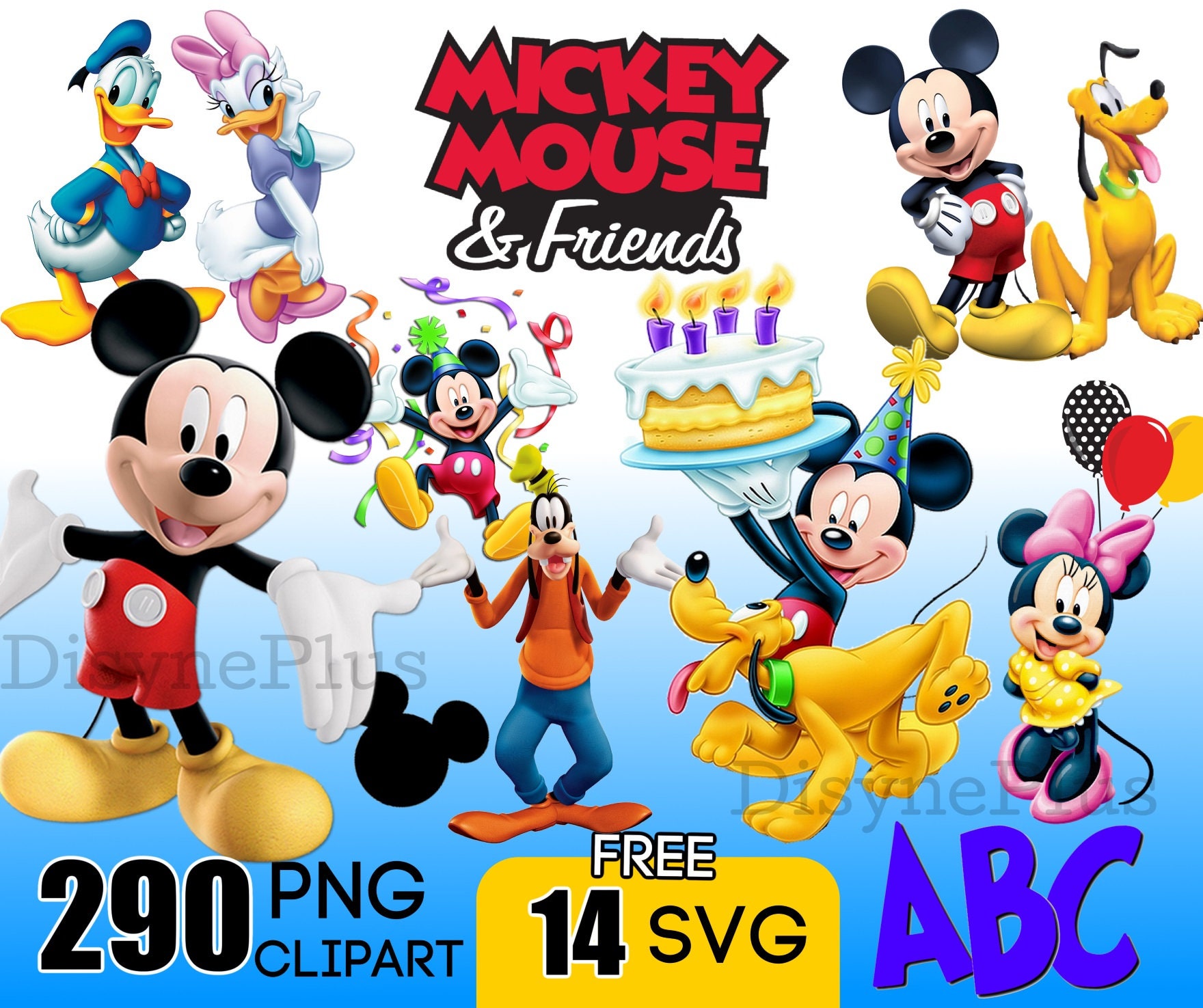 290 Mickey Mouse and Friends bundle