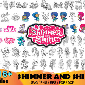 316+ Shimmer And Shine Svg Bundle