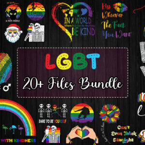 20 Files LGBT Bundle Svg
