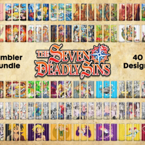40 Design The Seven Deadly Sins Tumbler Bundle