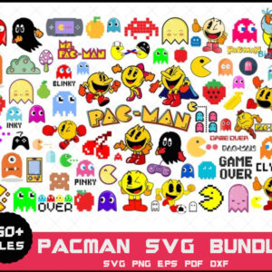 160+ Files Pacman Svg Bundle