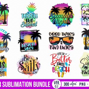 Summer Sublimation Bundle Png