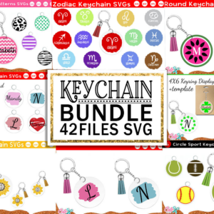 Keychain Huge Bundle Svg