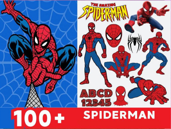 100+ Spiderman Svg Bundle