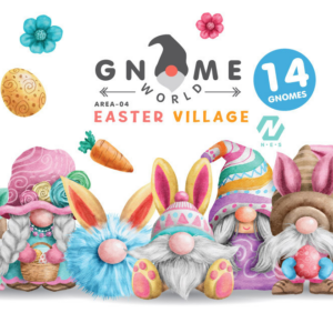 14 Design Gnome Easter Png Clipart
