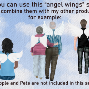 Angle Wings Watercolor Clipart Png