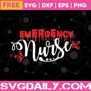 Free Emergency Nurse, Digital Files