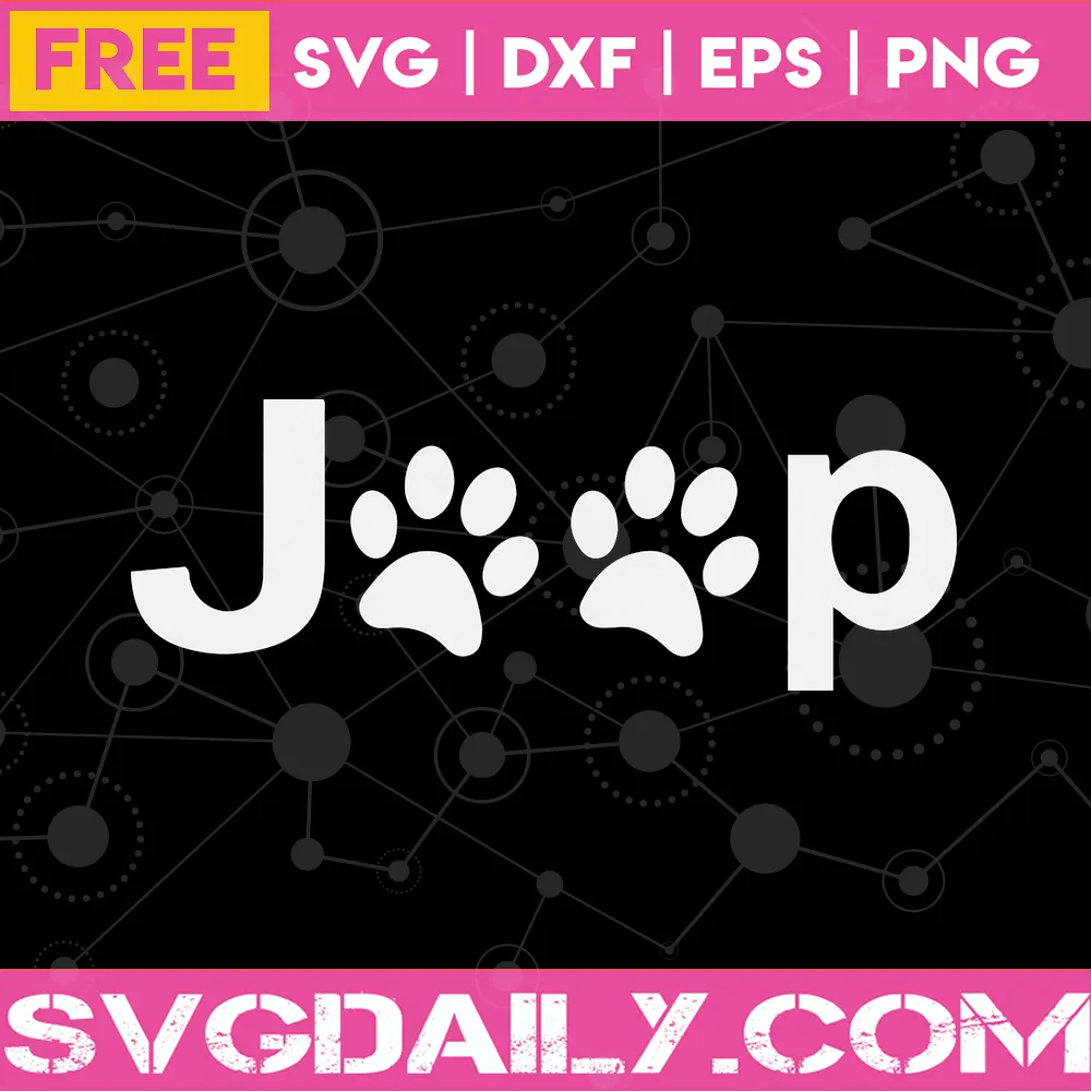Free Jeep Logo Dog Feet