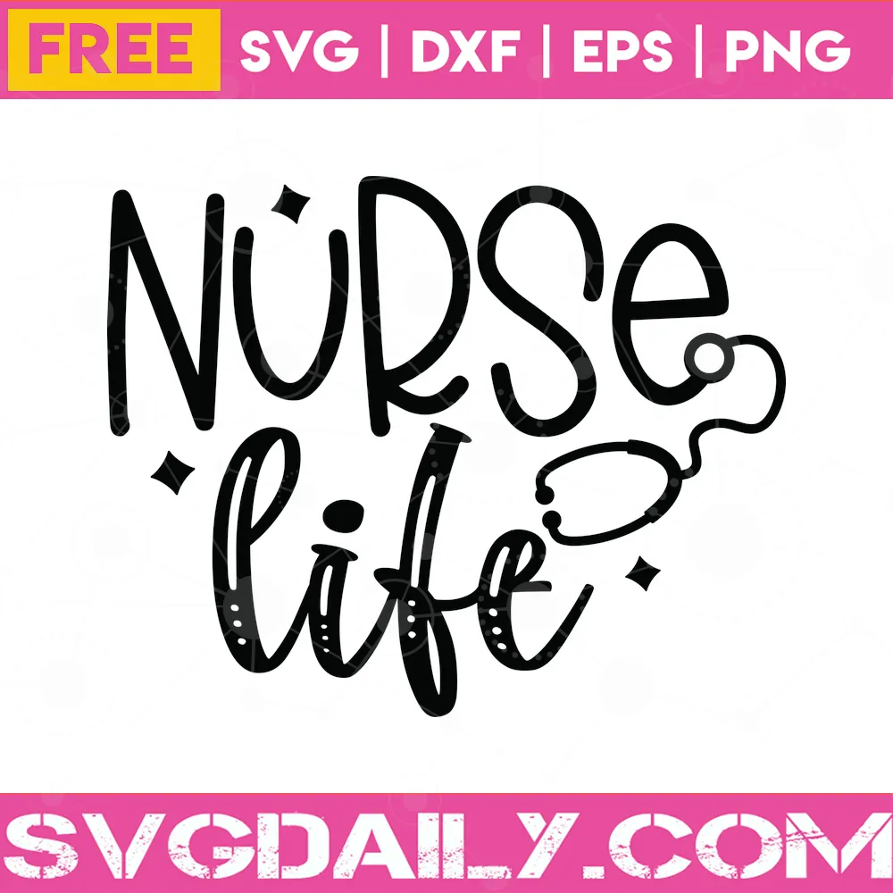 350+ Nurse SVG Files Updated, Most Used 2024