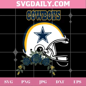Dallas Cowboys Helmet, Svg Png Dxf Eps Designs Download Invert