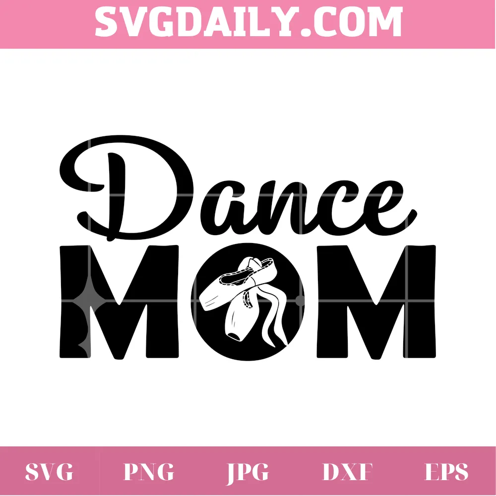 Dance Mom Happy Mother’s Day Clipart