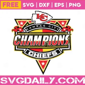 Kansas City Chiefs Champion Kc Chiefs Logo, Free Clipart For Commercial Use