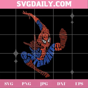 Spiderman Swinging, Png File Format Invert
