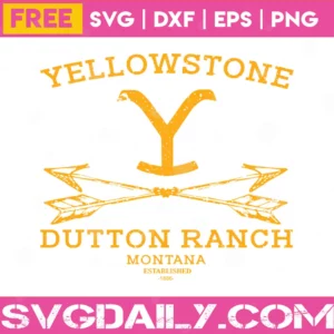 Yellowstone Svg Free, Vector Illustrations