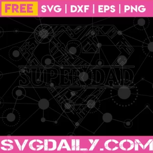 Free Super Dad Transparent Png Invert