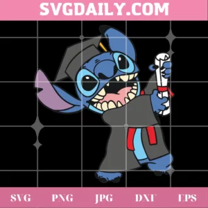 Stitch Graduation Cutting File Svg Invert