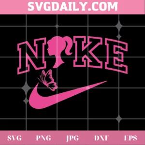 Barbie Nike Logo Png, Transparent Background File