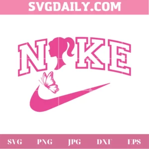 Barbie Nike Logo Png, Transparent Background File Invert