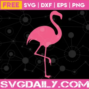 Free Flamingo Silhouette Svg Vector File